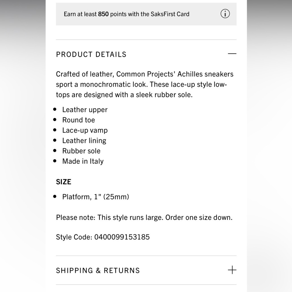 Perfect Condition Common Projects. - image 8